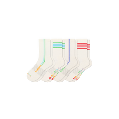 Pride Half Calf Sock 4-Pack