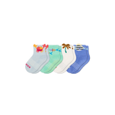 Toddler Seaside Gripper Calf Sock 4-Pack