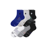 Men's Run Quarter Sock 6-Pack