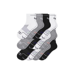 Men's Run Quarter Sock 12-Pack