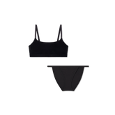 Women’s Super Soft Scoop Bralette + String Bikini Pack