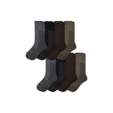 Women's Ultra Strong Merino Blend Calf Sock 8-Pack