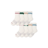 Women's Vintage Stripes Half Calf Sock 8-Pack