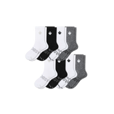 Women's All Sport Half Calf Sock 8-Pack