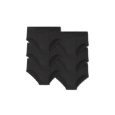 Men's Cotton Modal Blend Flyless Brief 6-Pack