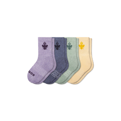 Junior Marl Calf Sock 4-Pack