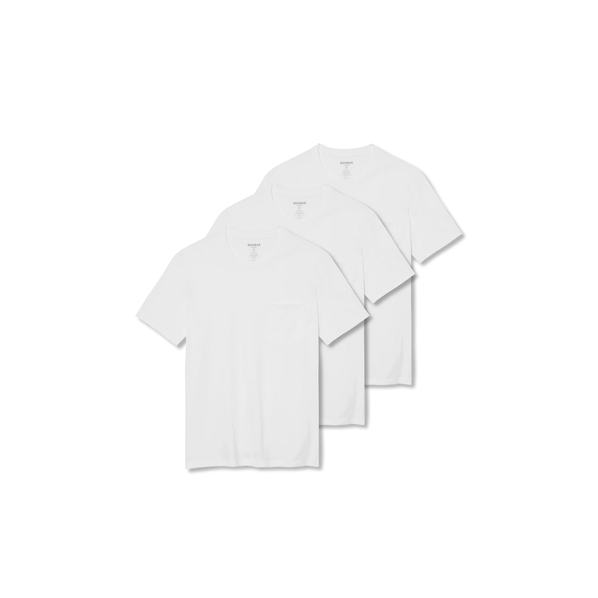 Men's Pima Cotton Pocket Crew Neck T-Shirt 3-Pack