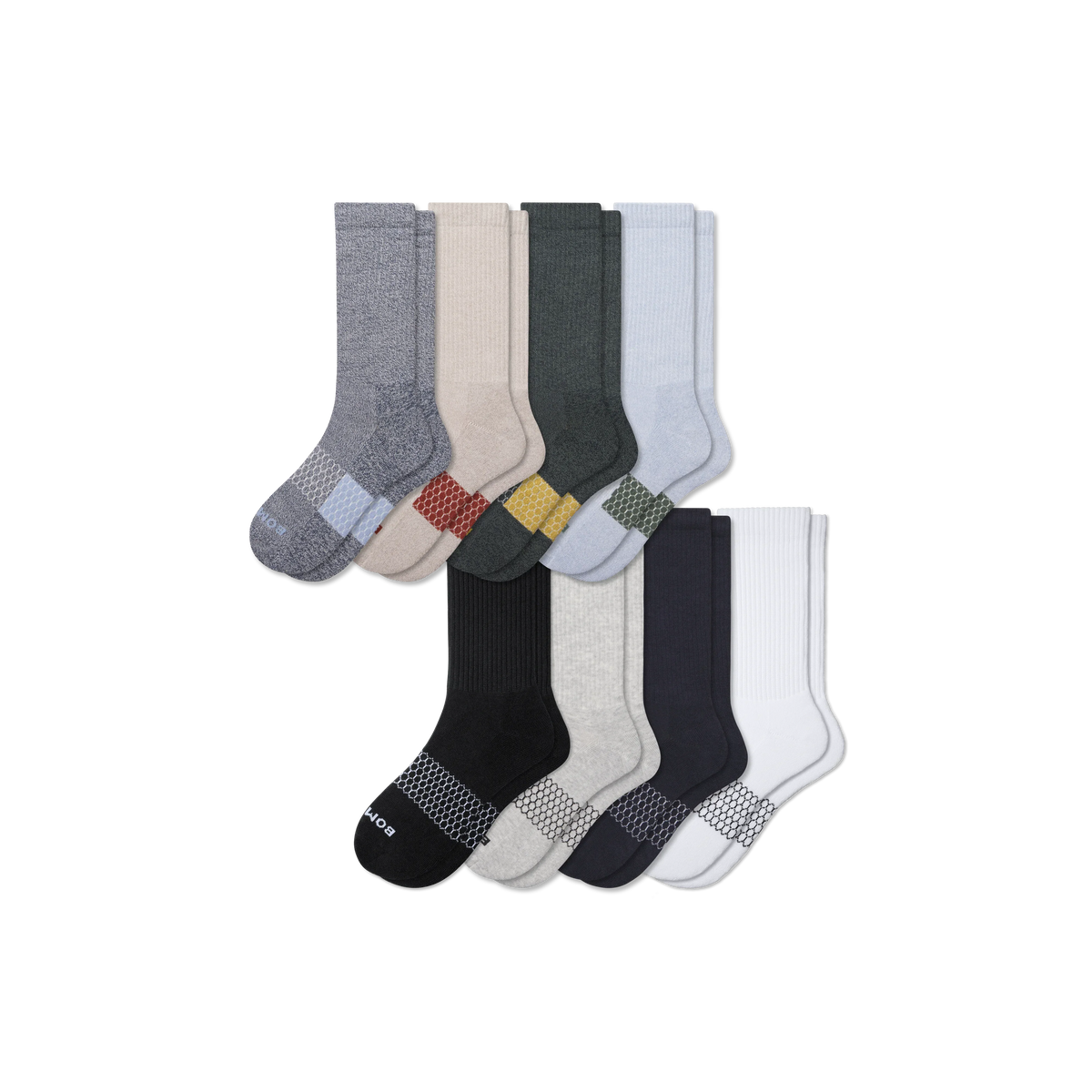 Men's Calf Sock 8-Pack