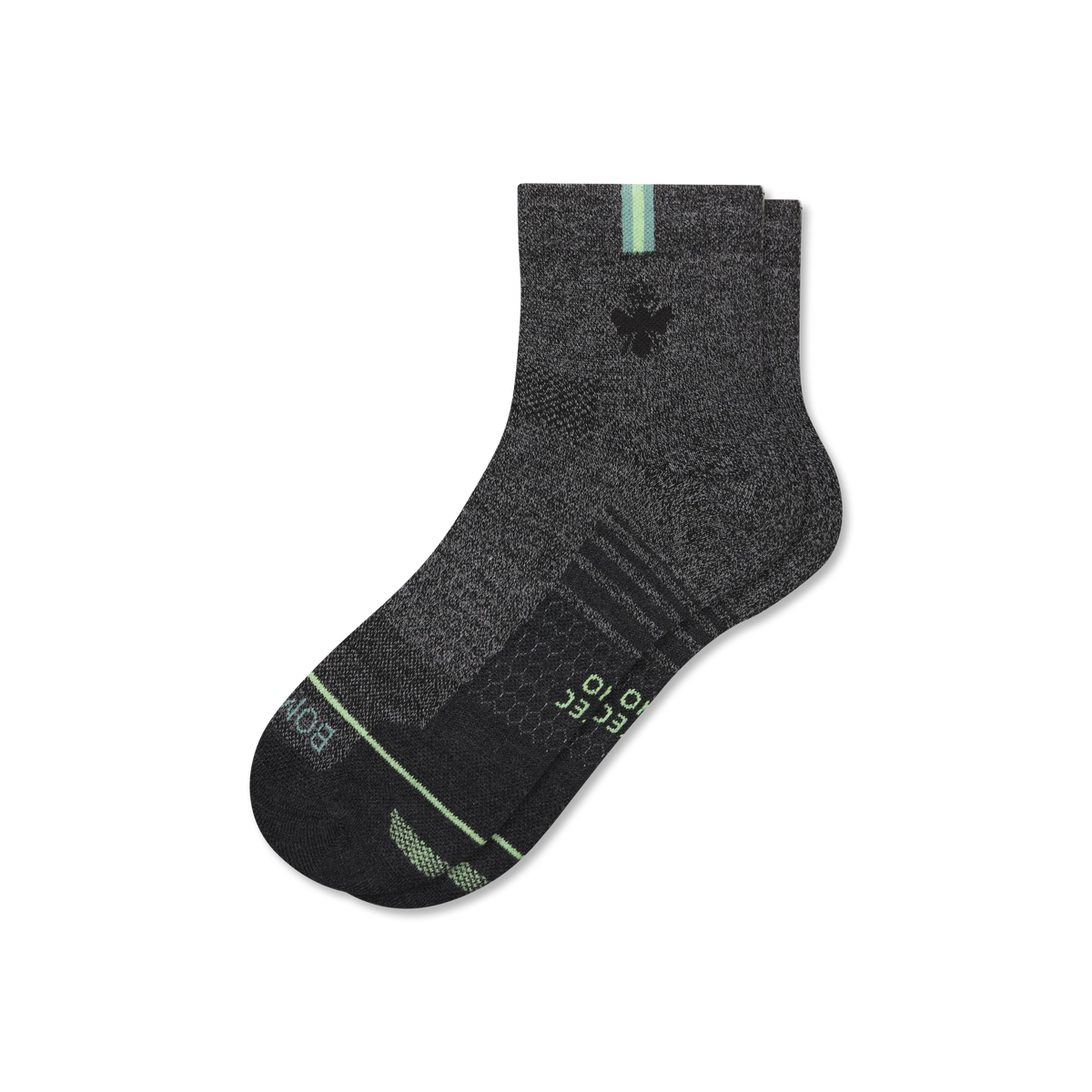 Women's Merino Wool Blend Run Quarter Socks