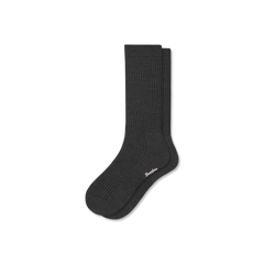 Men's Merino Cashmere Blend Fine Rib Calf Socks