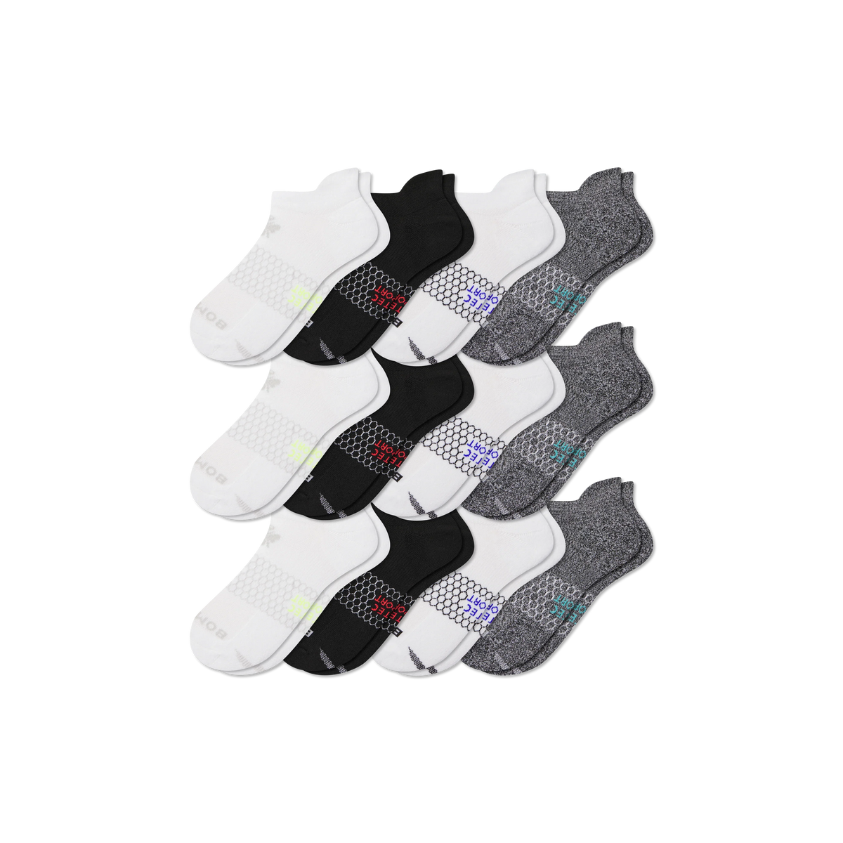 Women's All Sport Ankle Sock 12-Pack