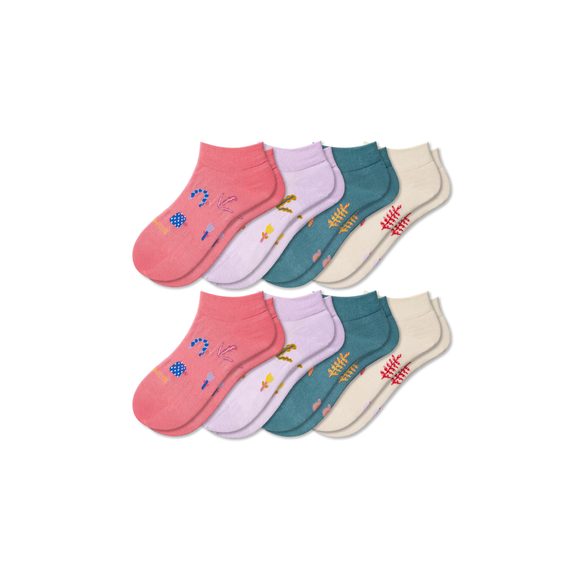 Youth Lightweight Ankle Sock 8-Pack