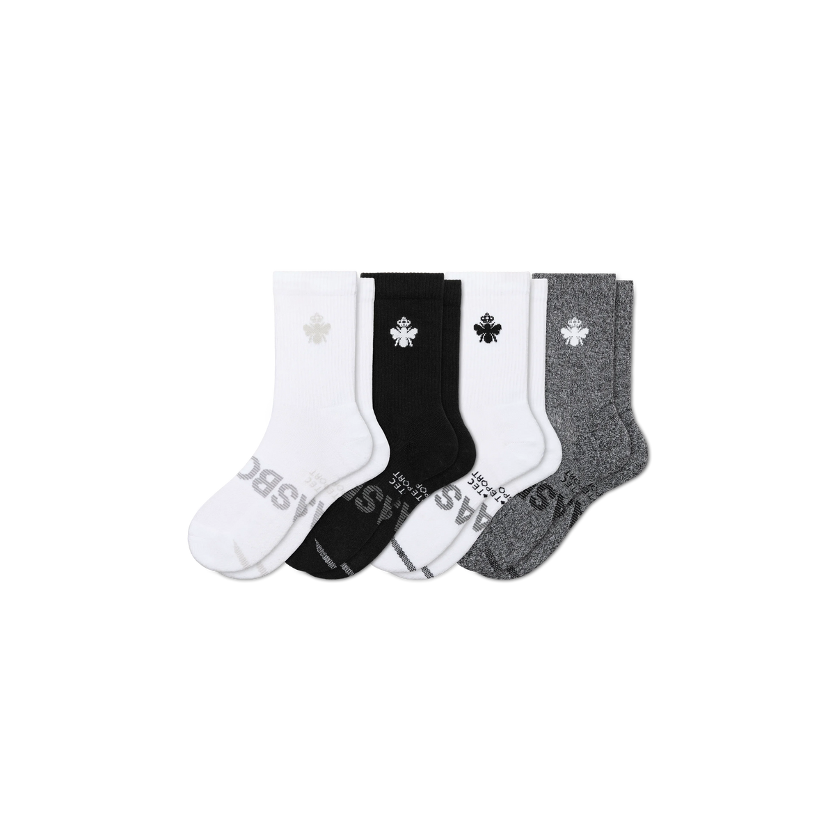 Men's All Sport Half Calf Sock 4-Pack