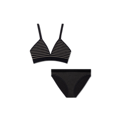 Women's Seamless Triangle Bralette + Bikini Pack