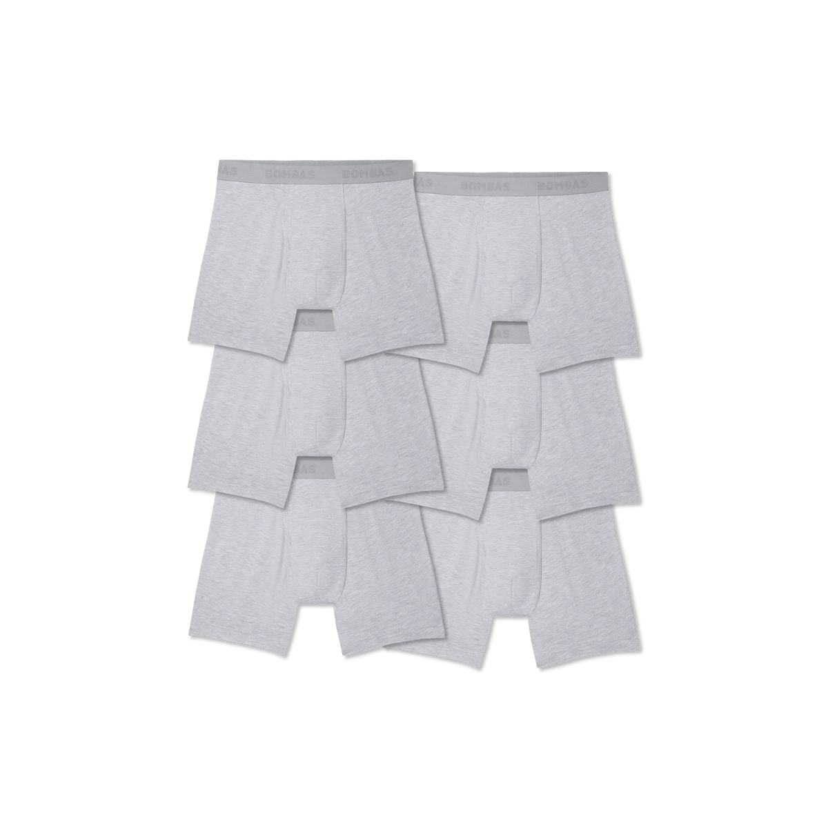 Men's Cotton Modal Blend Boxer Brief 6" 6-Pack
