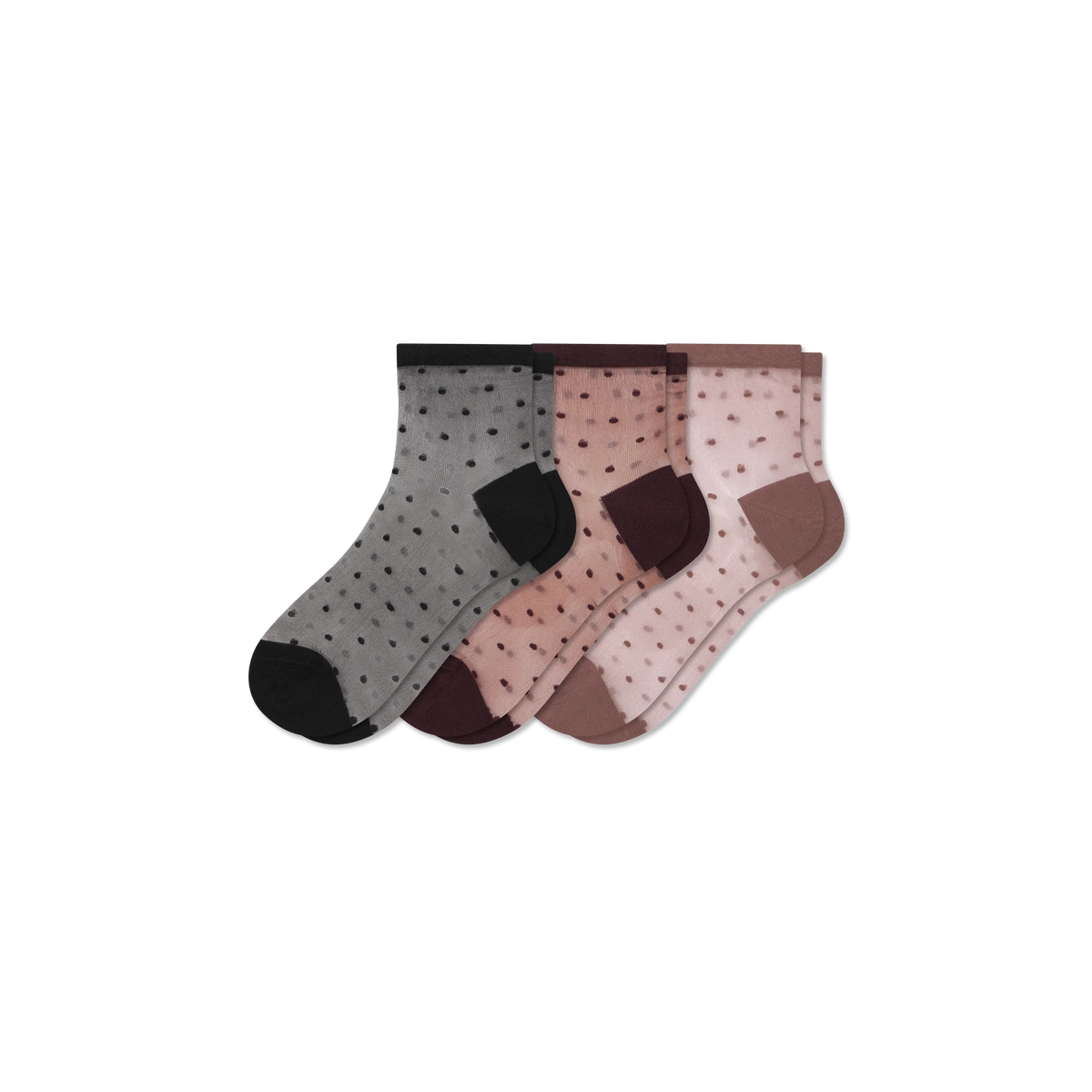 Women’s Sheer Quarter Sock 3-Pack