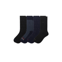 Men's Dress Calf Sock 4-Pack