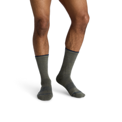 Men's Merino Wool Blend Calf Sock 8-Pack