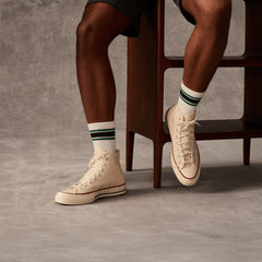 Men's Vintage Stripes Half Calf Sock 12-Pack