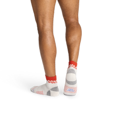 Men's Merino Wool Blend Hiking Quarter Socks