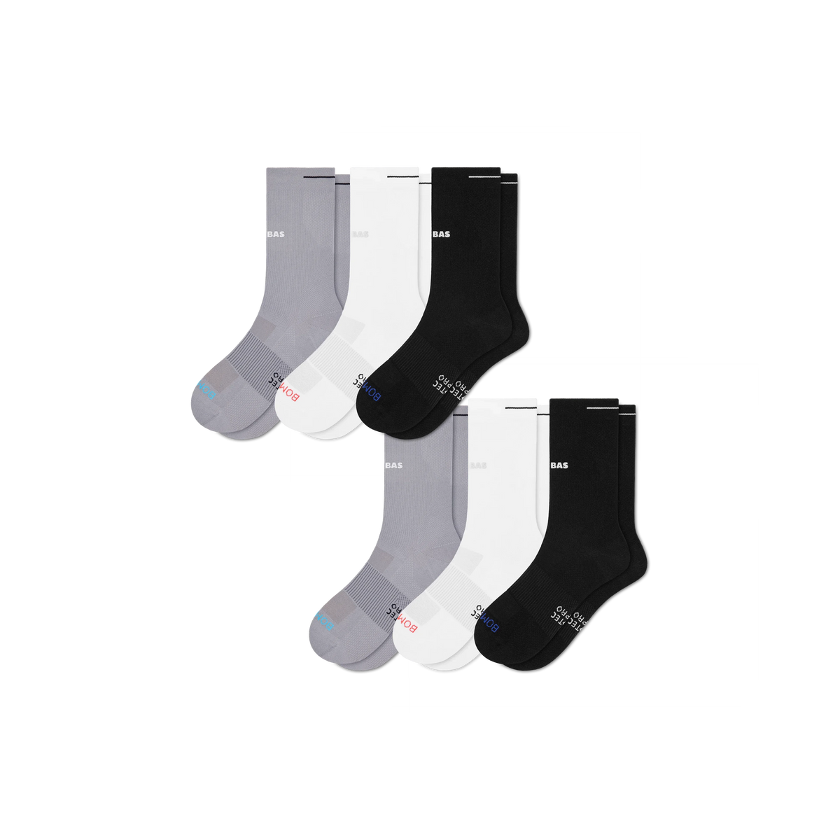 Women's RunPro Half Calf Sock 6-Pack