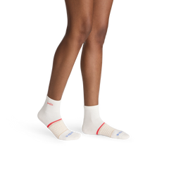 Women's Beach Day Embroidered Quarter Sock 4-Pack
